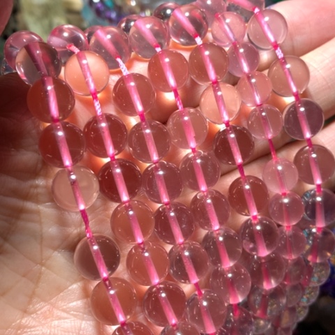 水晶佛珠未镶嵌奶***号10mm佛珠288