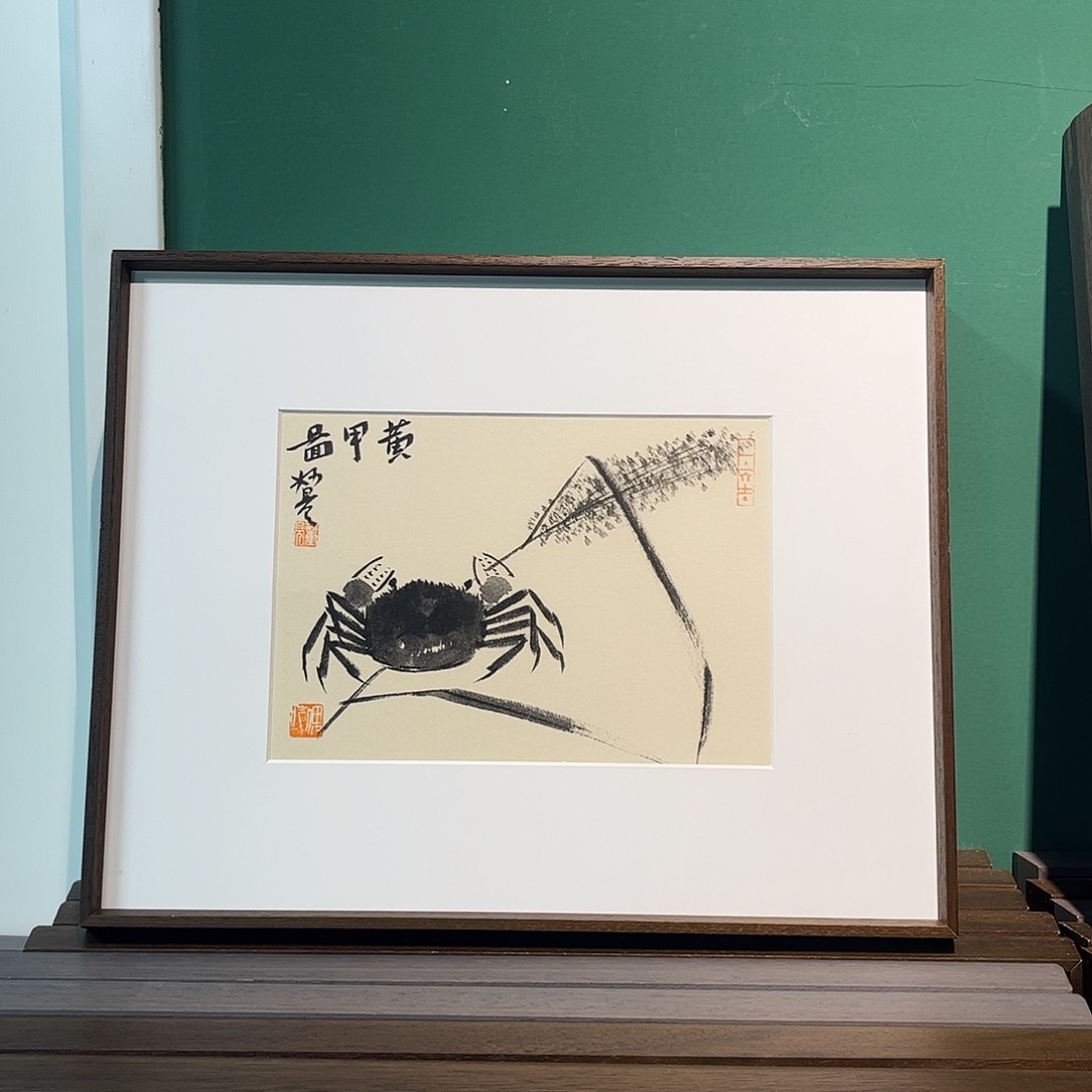 国画董亮带框精装裱福利50×40