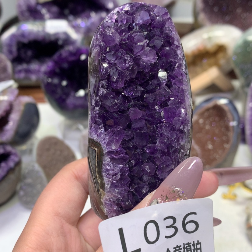 【闪购商品】未镶嵌大型摆件（非配饰）紫晶天然紫水晶