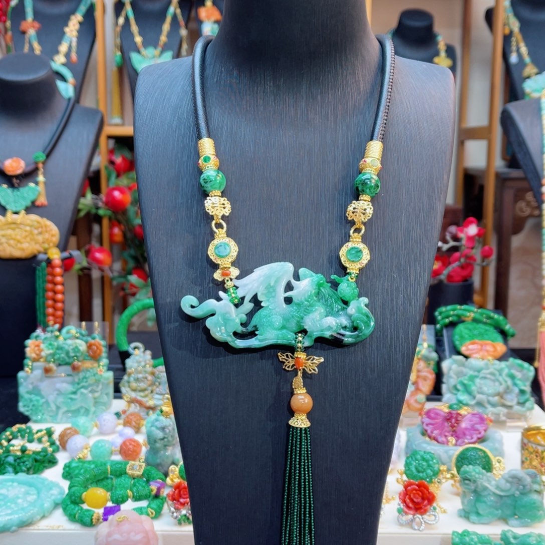 翡翠颈饰合金48小时鉴赏期