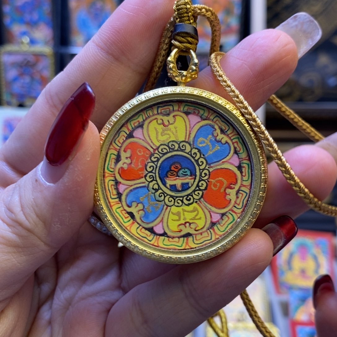 吊坠3.5尺寸唐卡尺寸