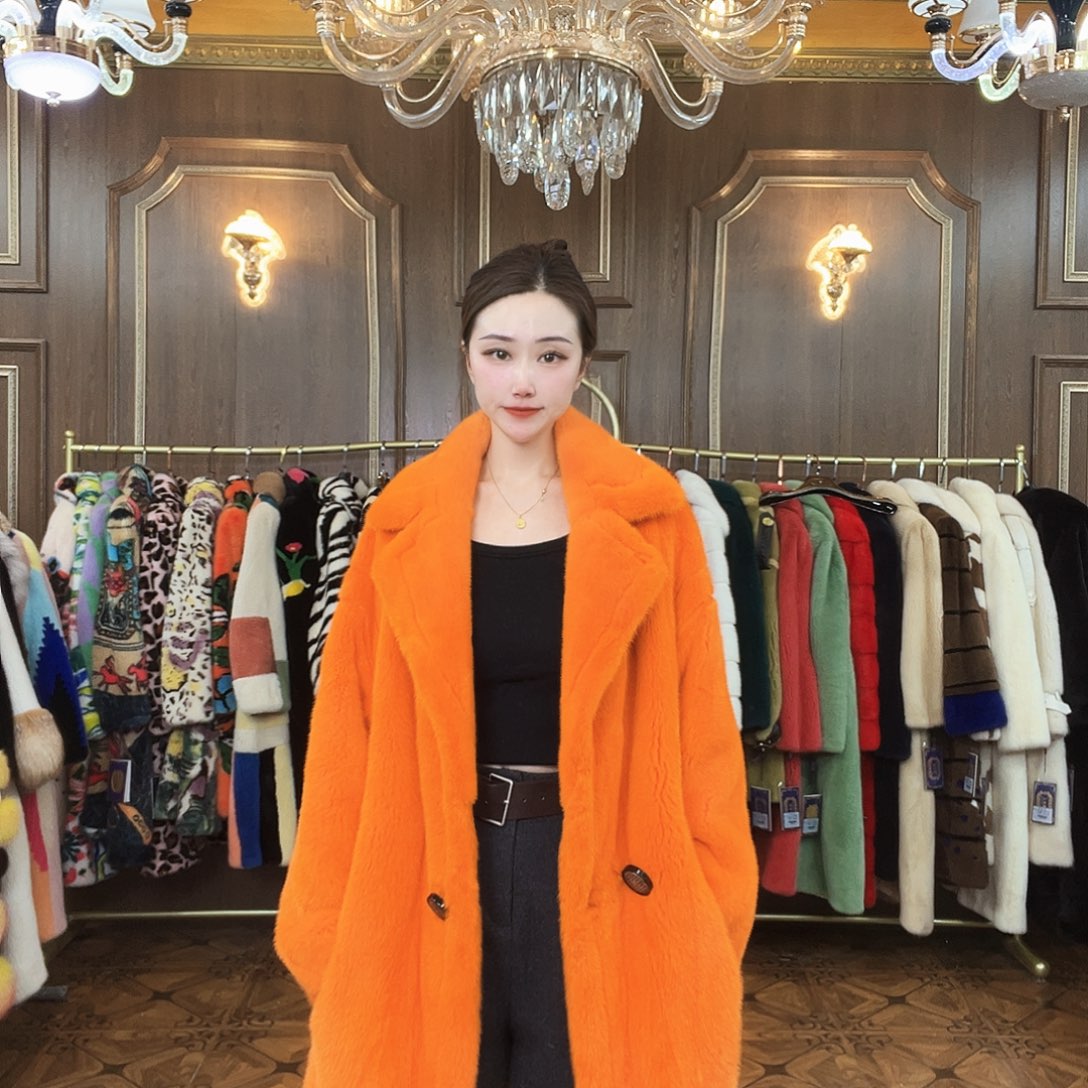貂皮大衣时尚潮流