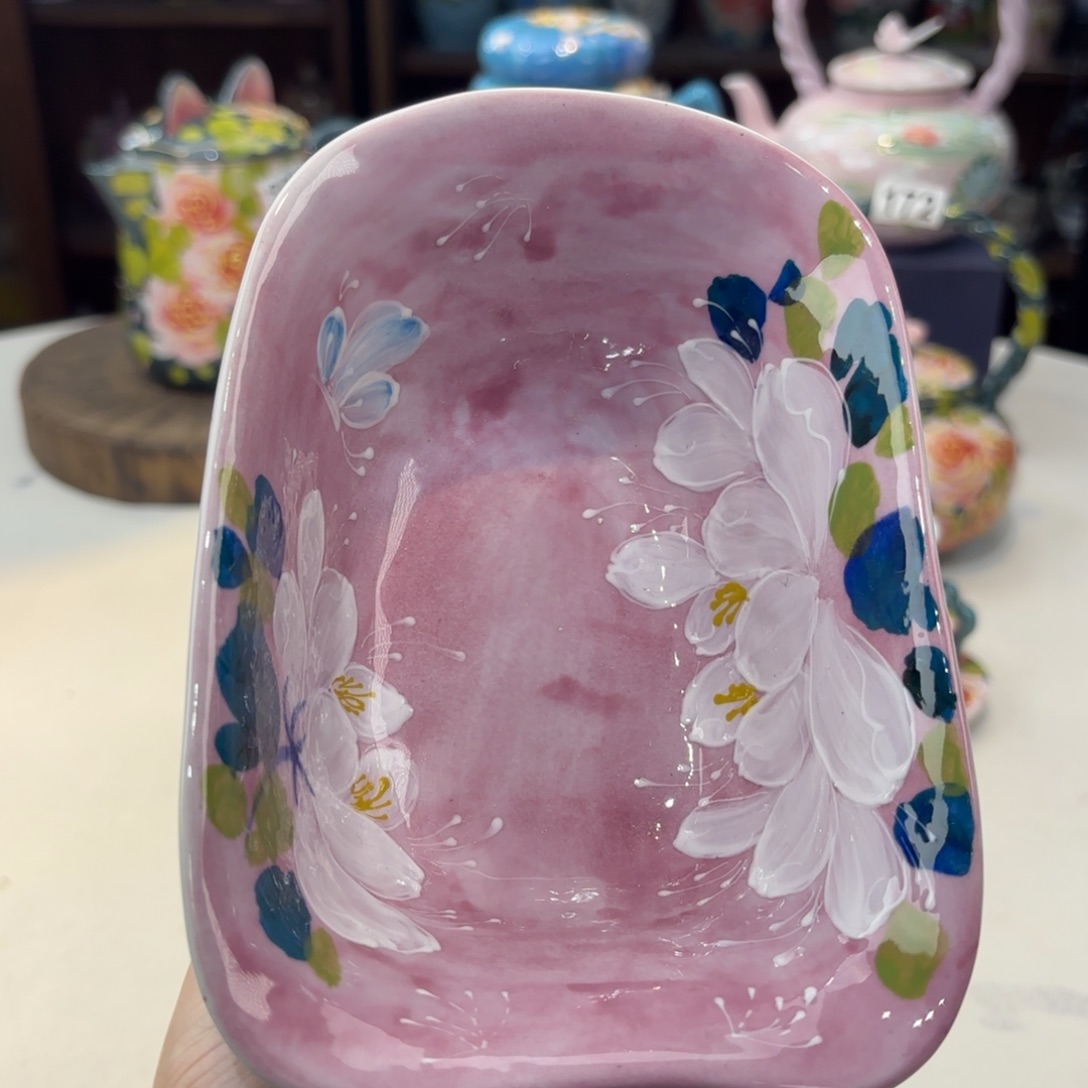 景德镇手绘高温釉下彩陶瓷茶具