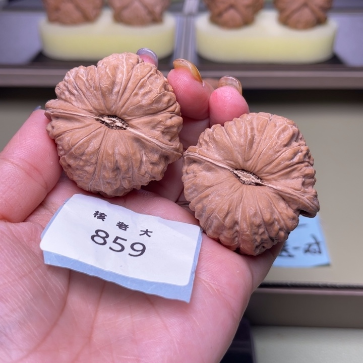 文玩核桃把件南瓜44.859