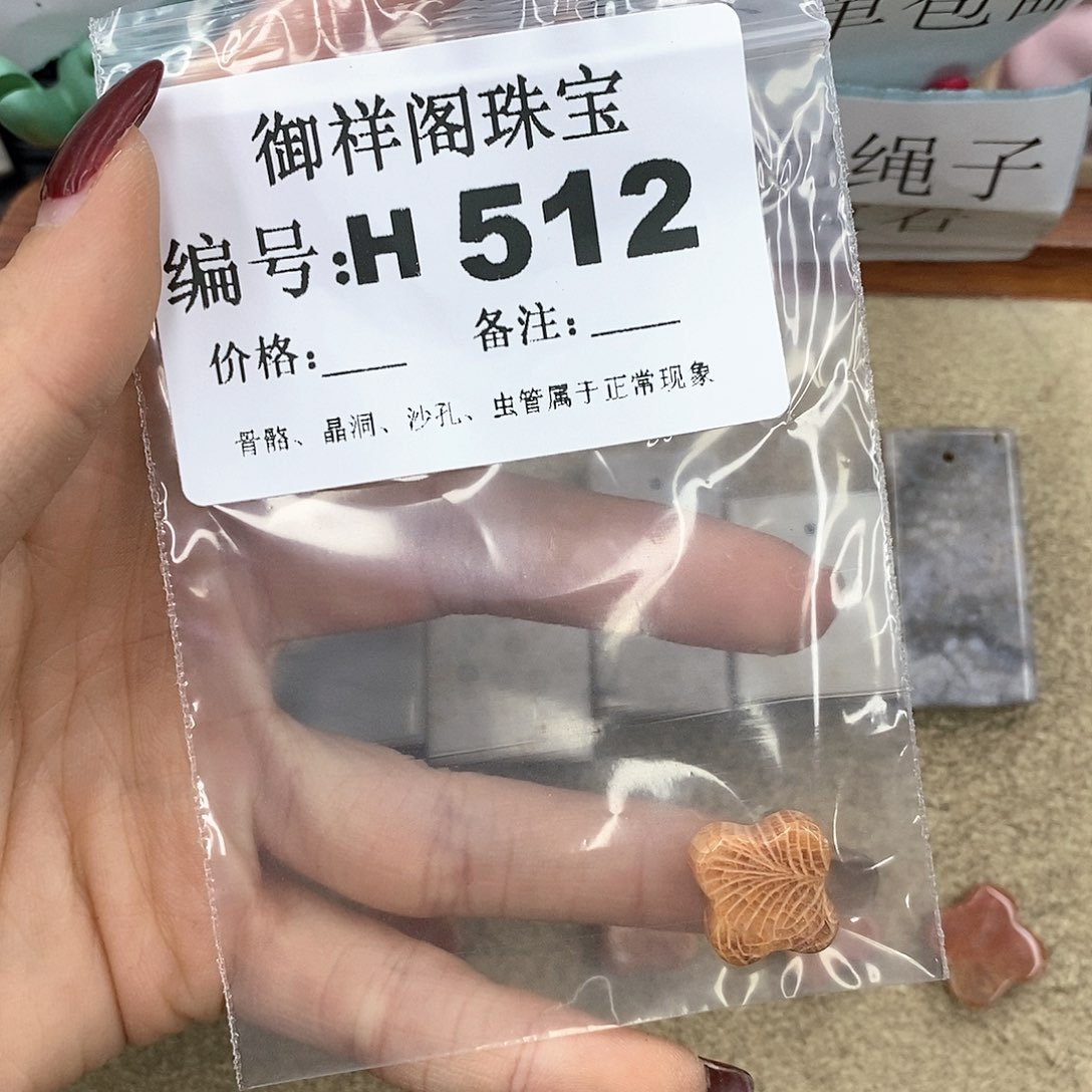 硅化珊瑚（珊瑚玉）H未镶嵌朵****光