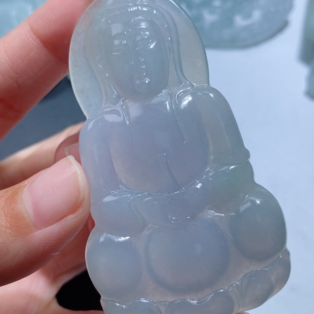 定制翡翠未镶嵌定制吊坠