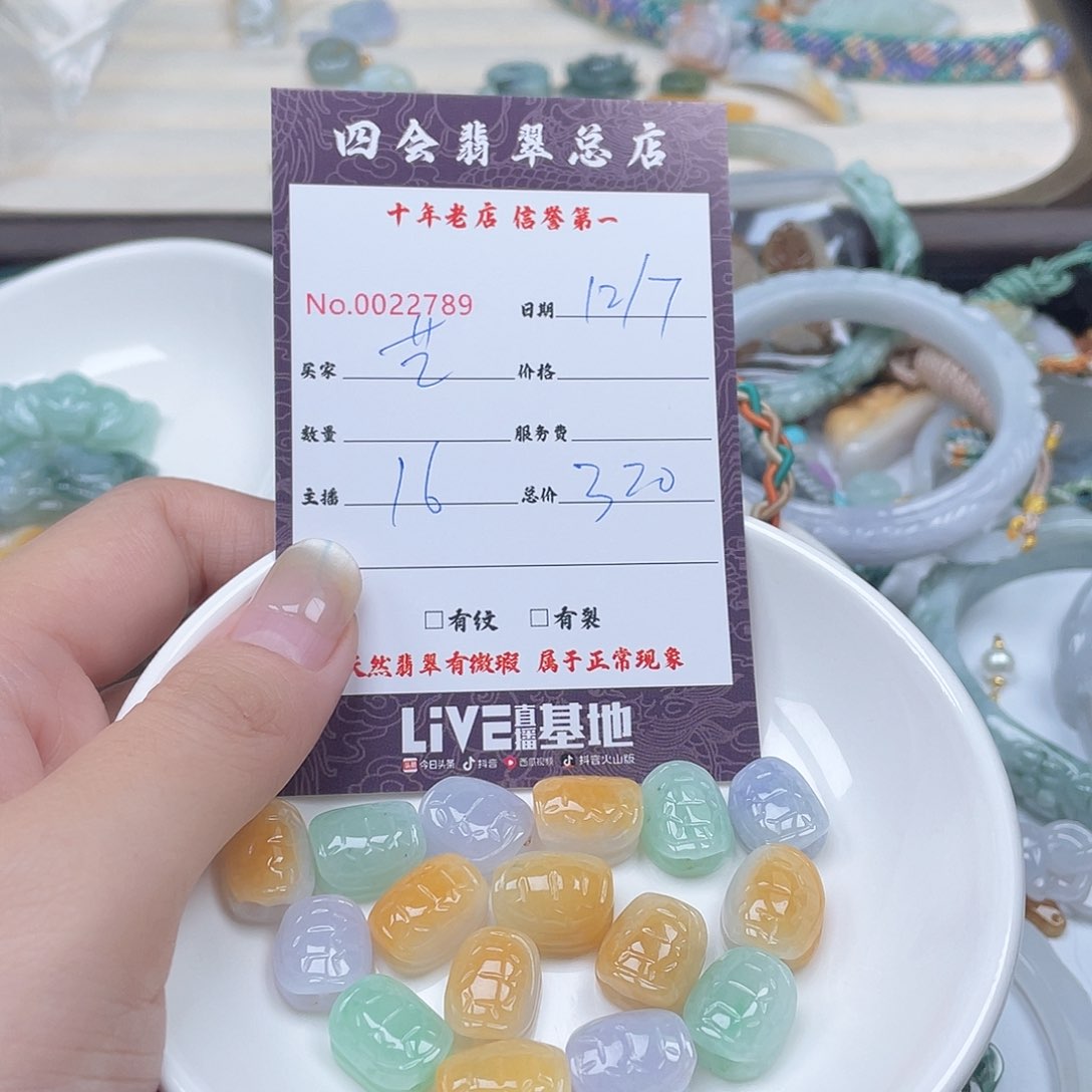 颈饰未镶嵌翡翠艺**雕