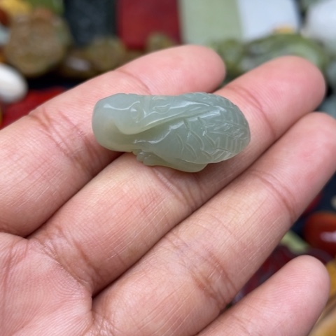 和田玉颈饰未镶嵌108