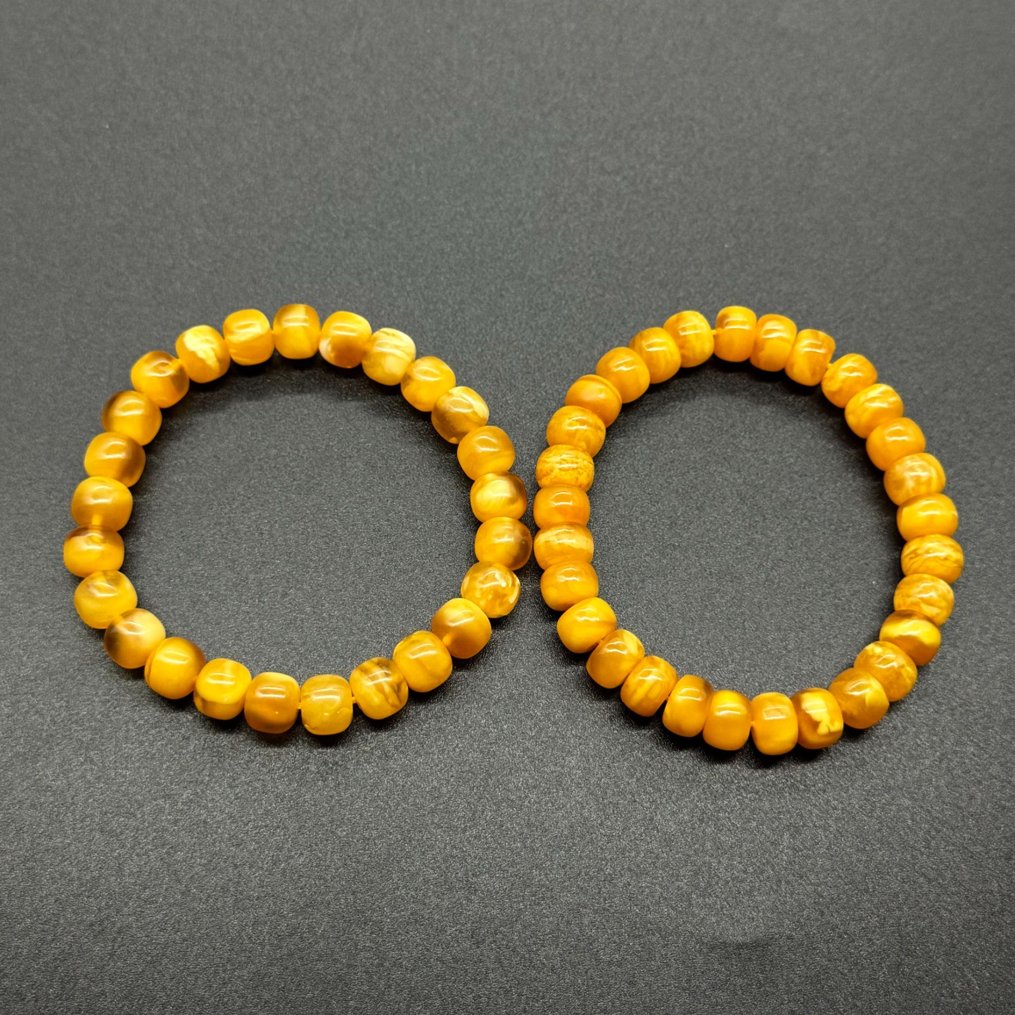 【景旺】8mm-9mm+老蜡金绞白老型手串@多样性只发其中一件