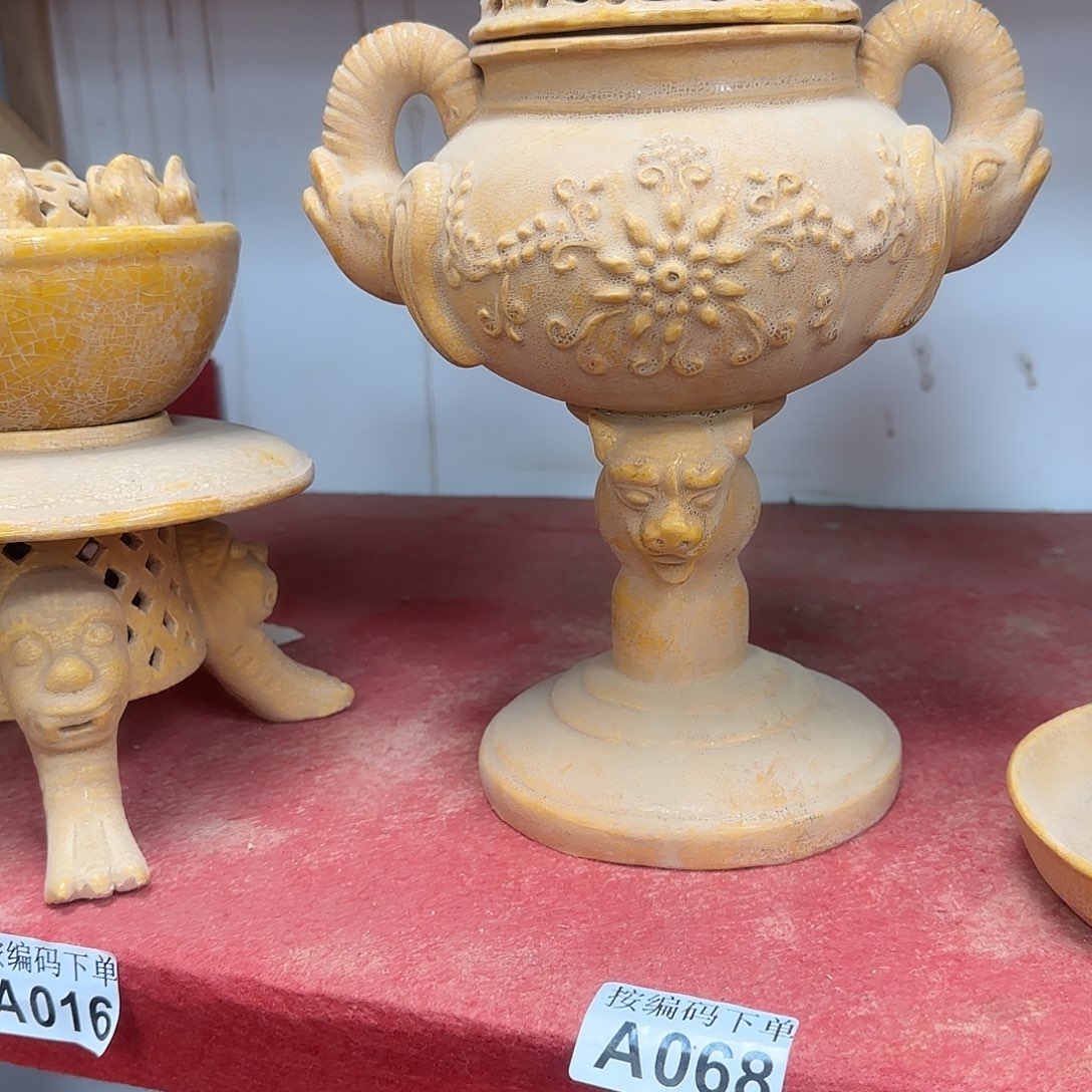新***人陶摆件文房四宝精品