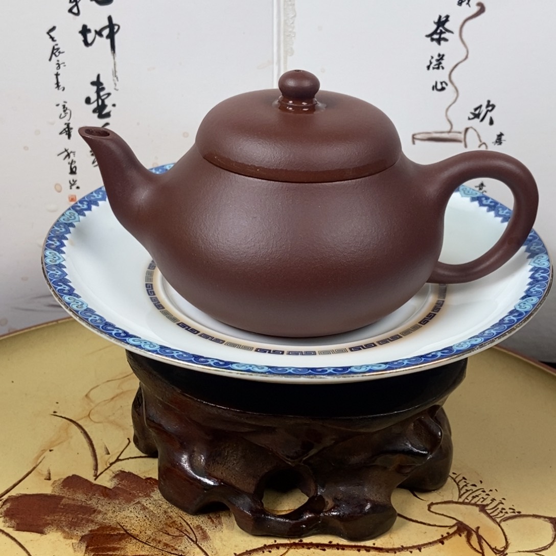 紫砂茶壶五号井底槽清老母亲制作容量200