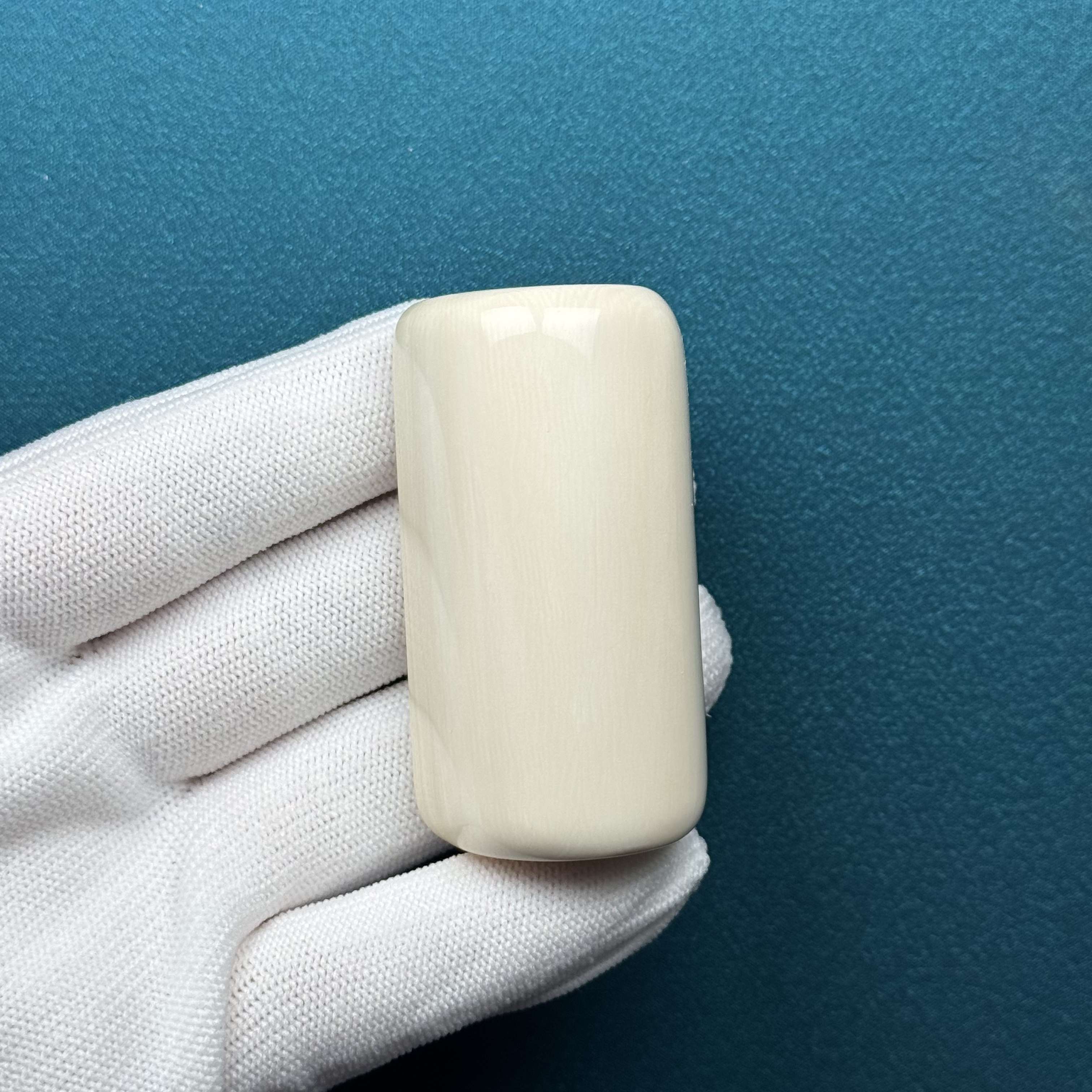 E72-40天然猛犸牙 肥皂 30.4*56.6*21.4mm 支持复检假一罚十