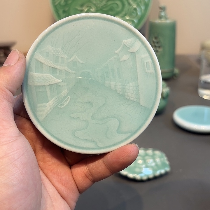 瓷片龙泉青瓷福利青瓷