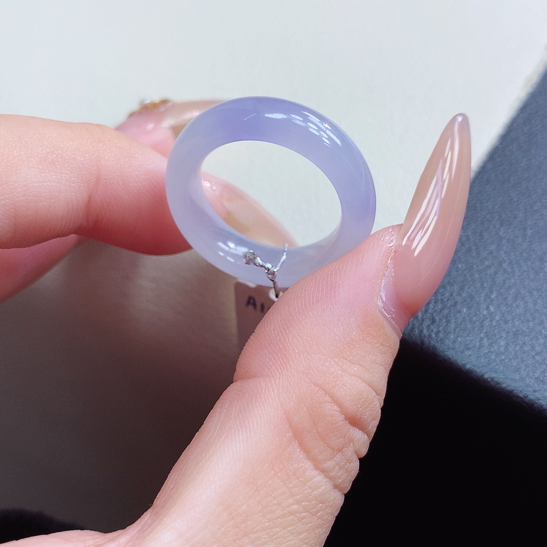 未镶嵌戒指翡翠14号