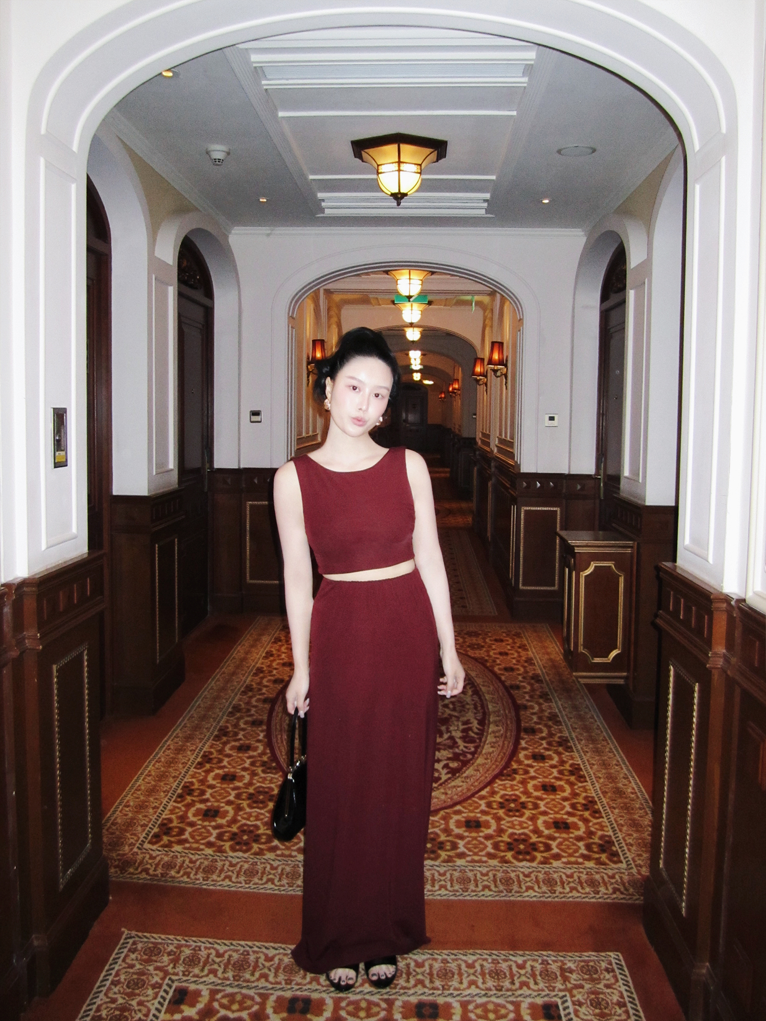 【放价了】朱小姐私服针织 套装  25005