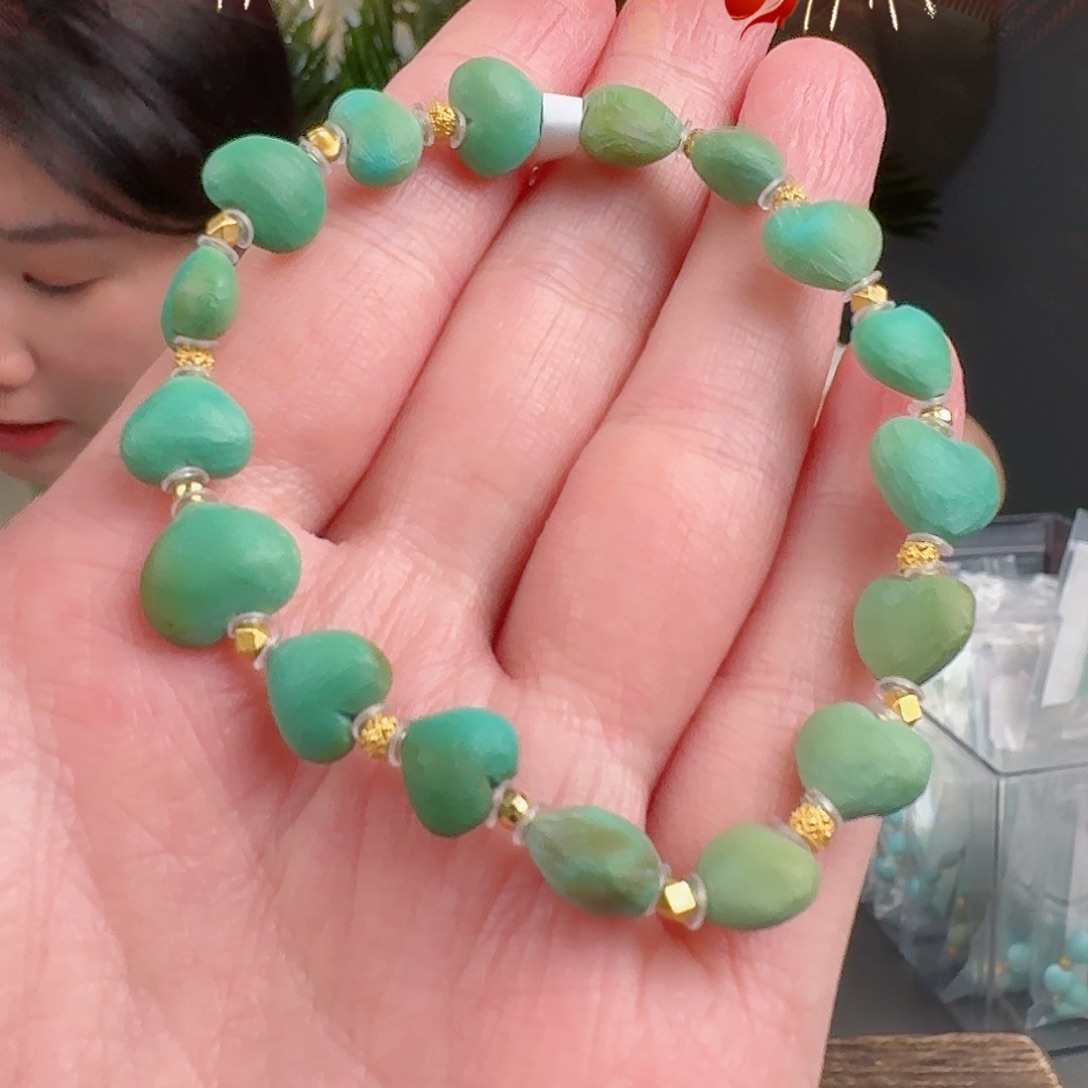 绿松石珠宝奇石未镶嵌