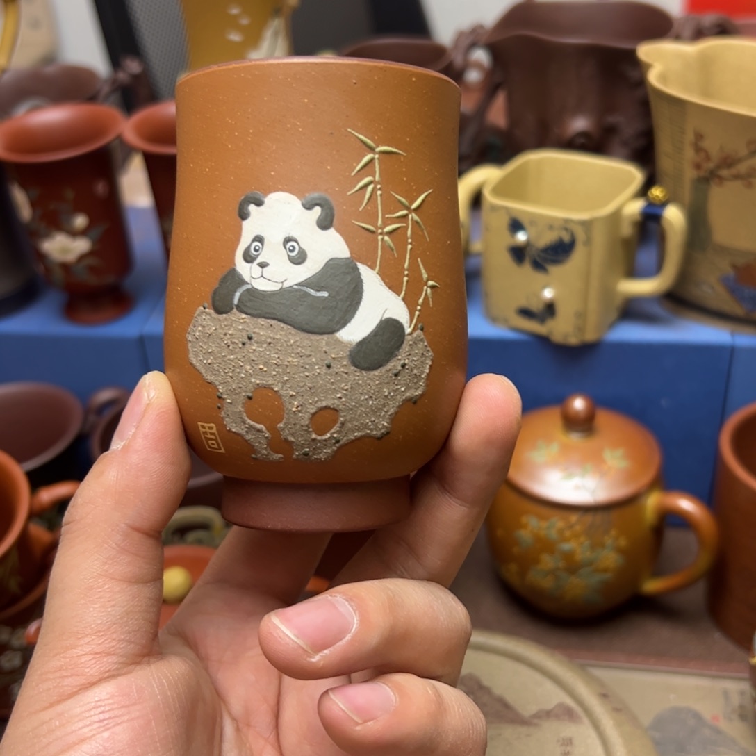 紫砂茶杯紫砂主人杯160cc