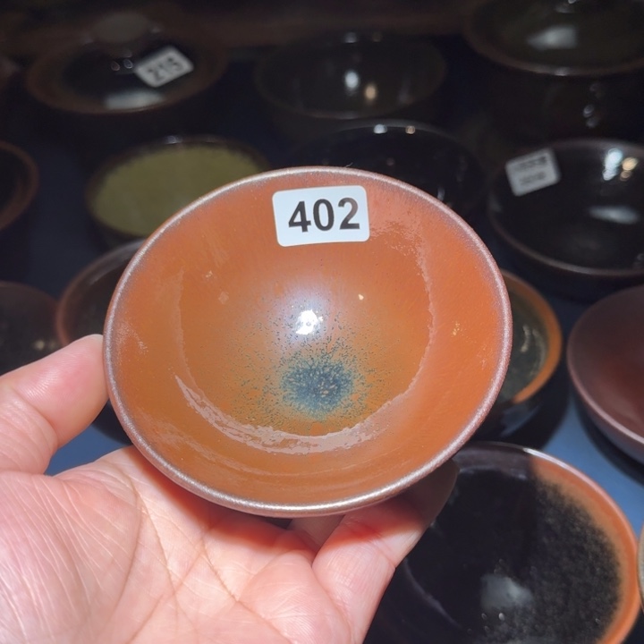 城***人小雨茶盏手工柴烧
