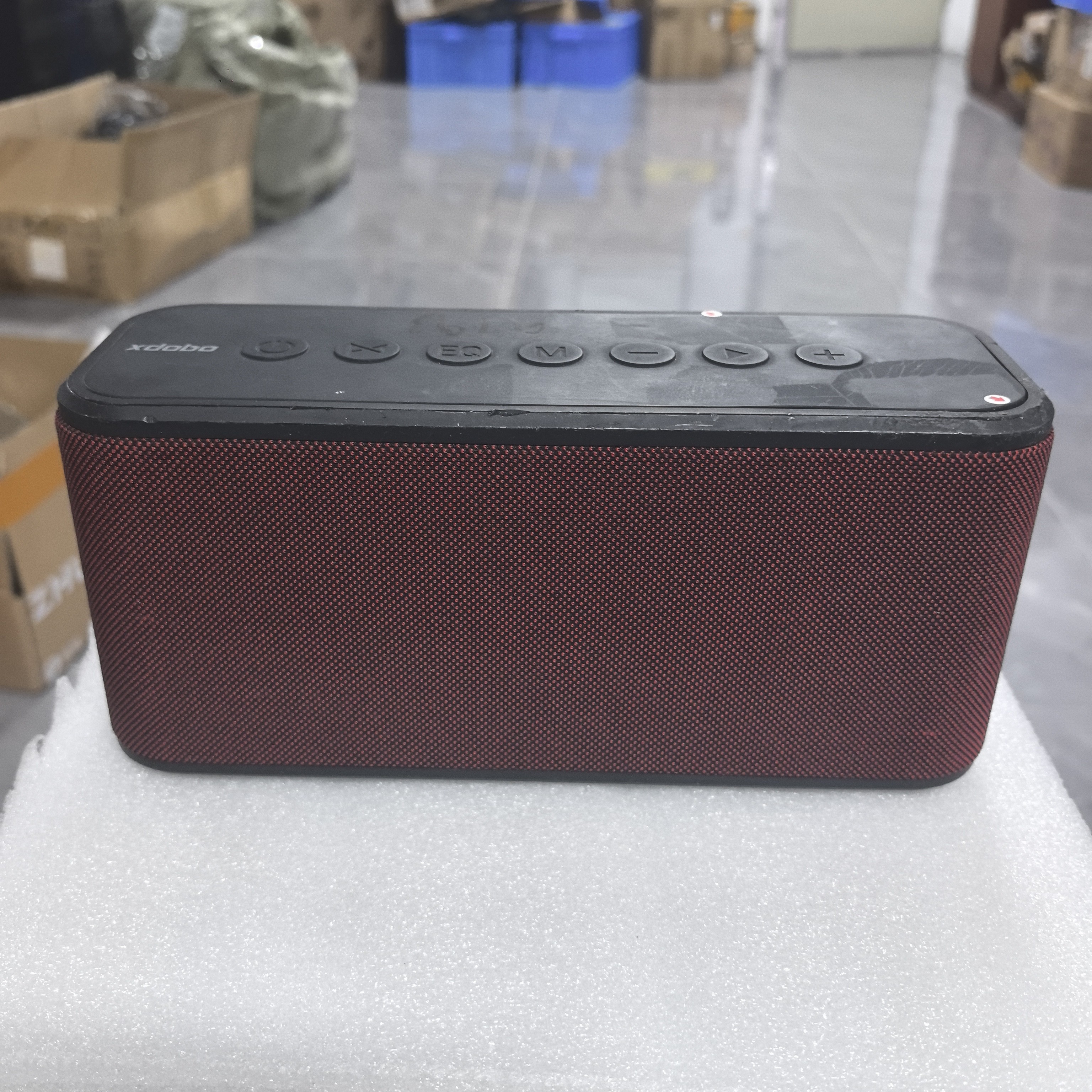 8新 xdobo/喜多宝 喜多宝X8Plus红色战损版蓝牙音响裸机330号