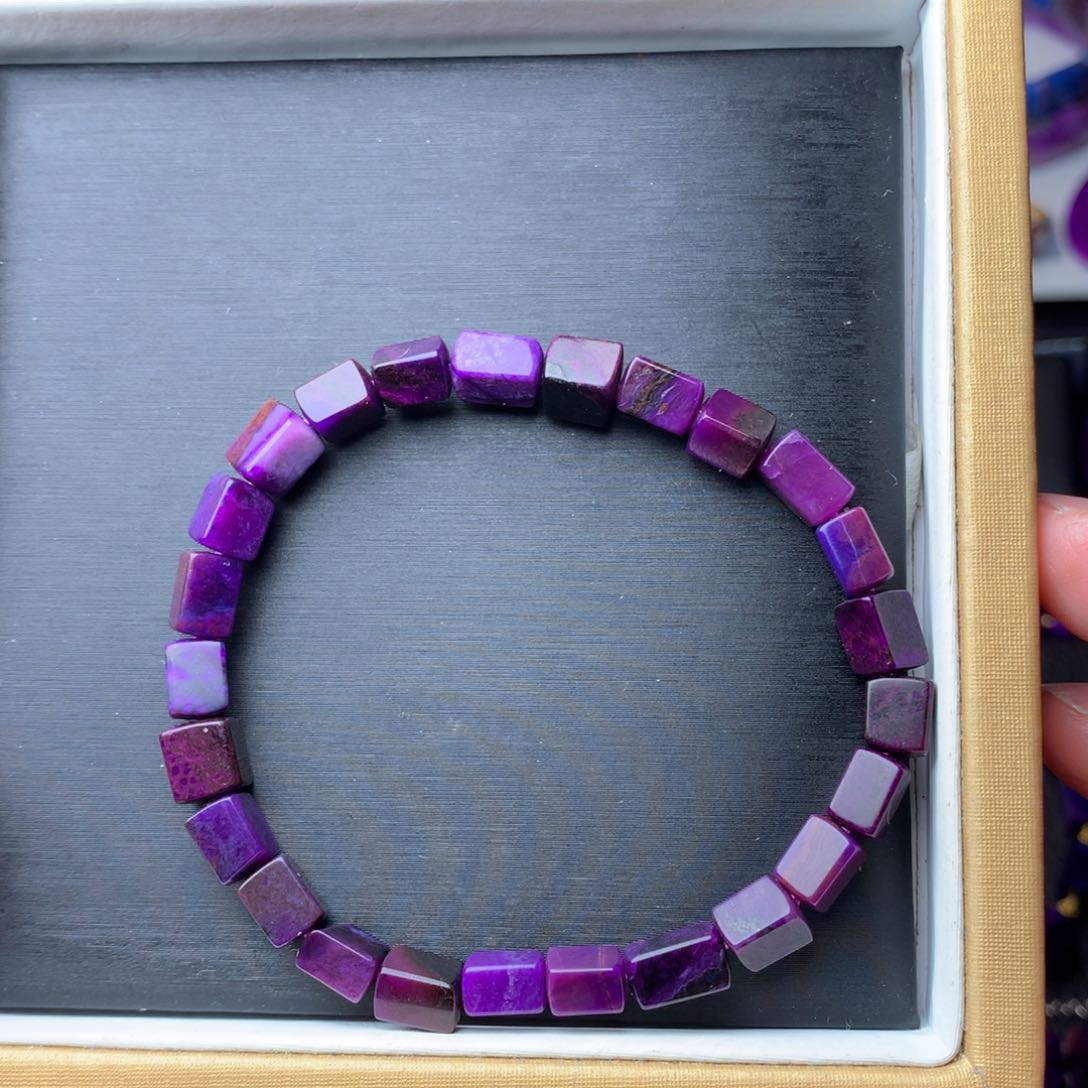 苏纪石（舒俱来）手链未镶嵌