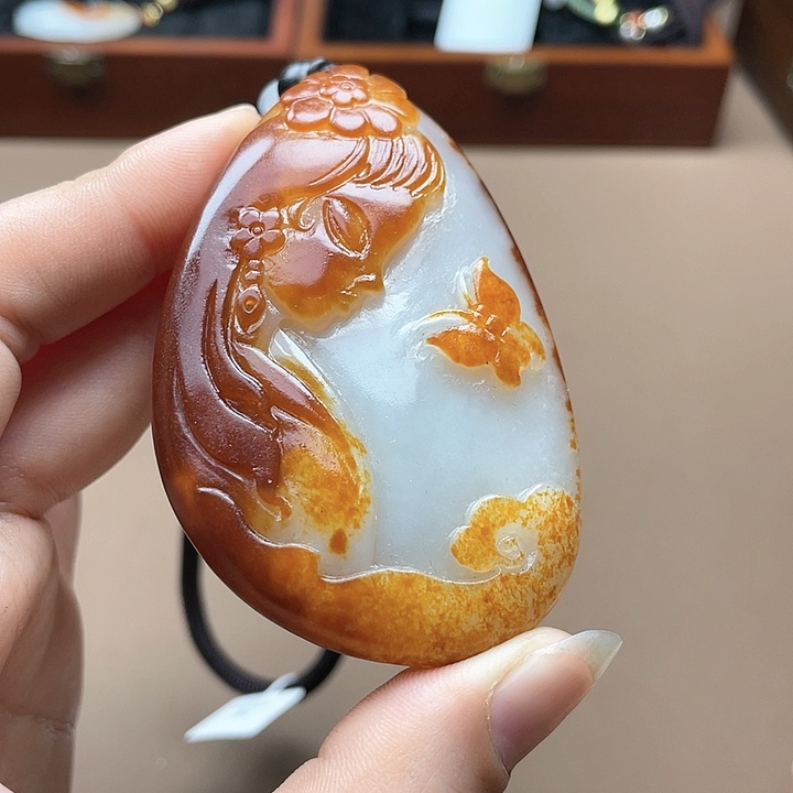 和田玉挂件未镶嵌F