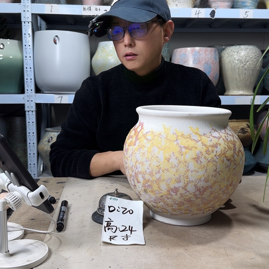 20@24 紫砂花盆尺寸