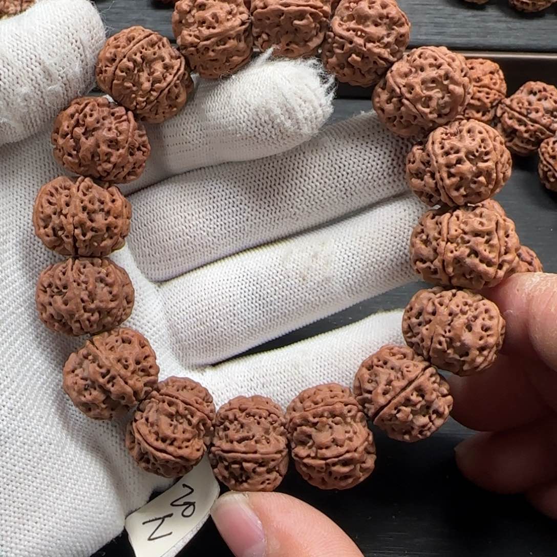 金刚菩提吊坠20mm雪花扇面