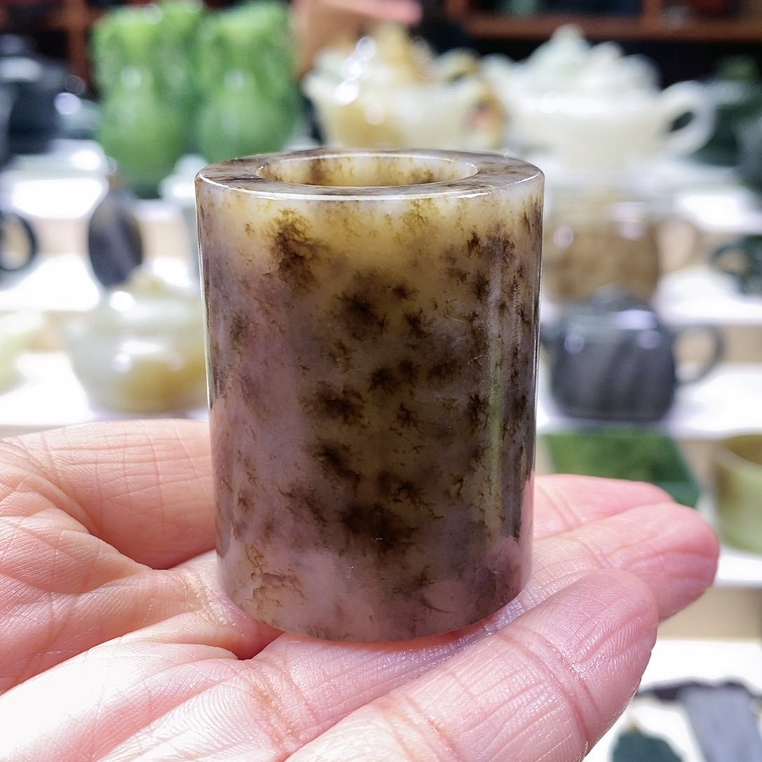 和田玉盖置未镶嵌