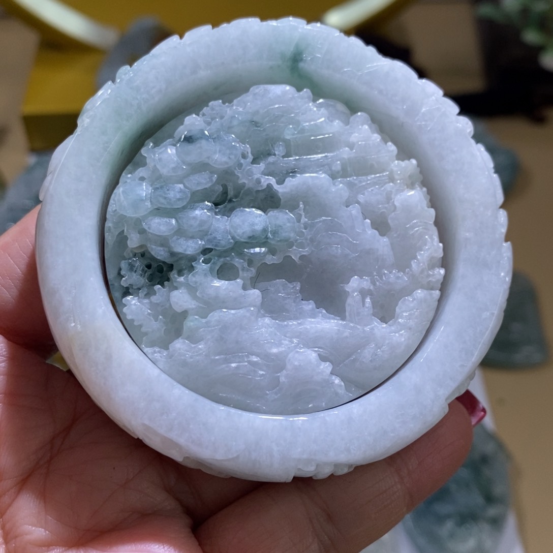 【闪购商品】翡翠颈饰未镶嵌57圈