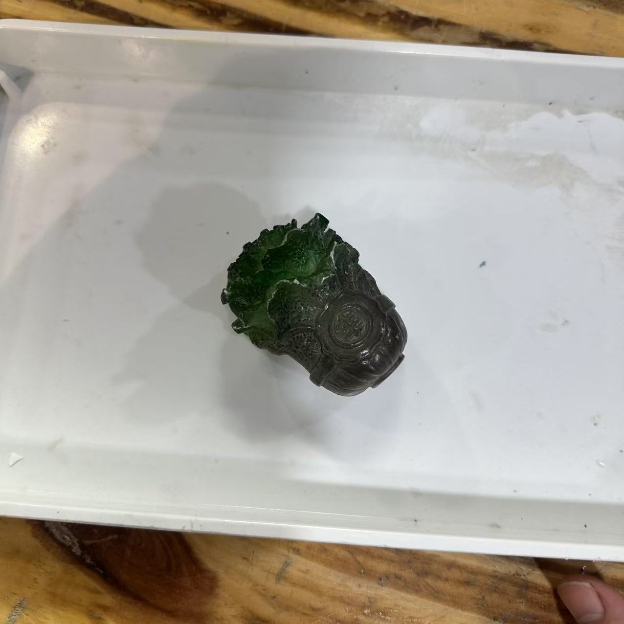 【闪购商品】白菜变色茶宠茶具摆件
