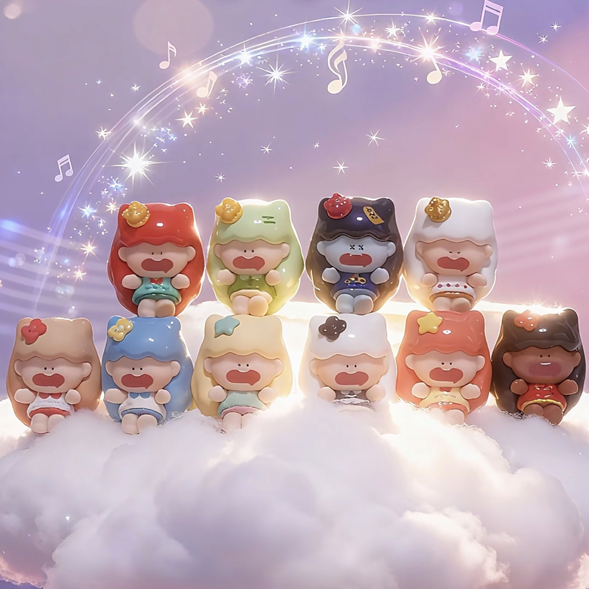 【皮球拆盒】新品Quupid星绒织梦系列可爱萌粒盲袋潮玩盲盒节日礼物