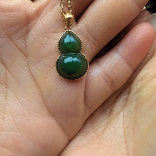 和田玉（碧玉）未镶嵌颈饰