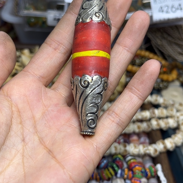 玻璃颈饰4482一个