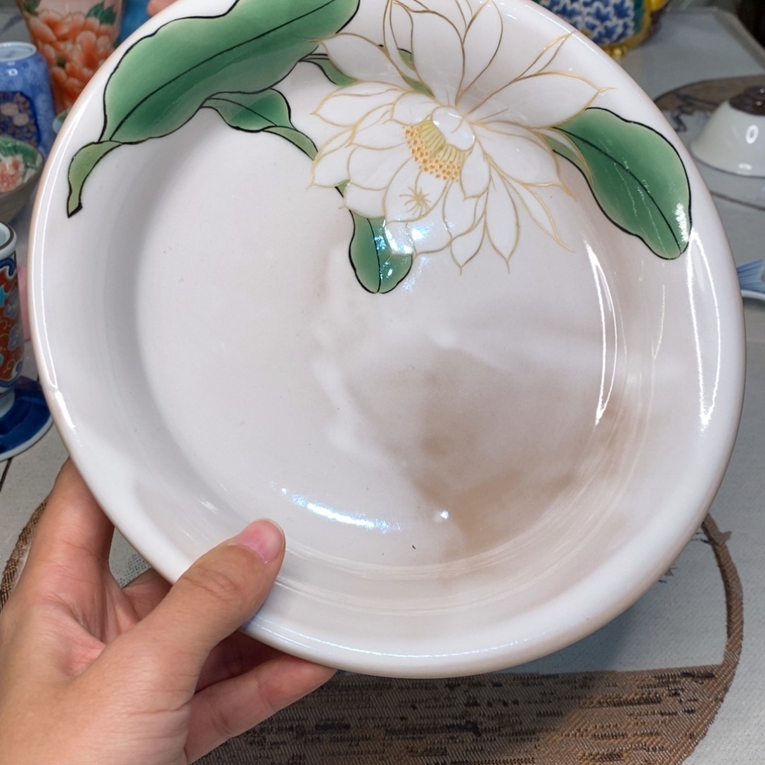 碟21 厘米 小杨瓷器陶瓷陶瓷