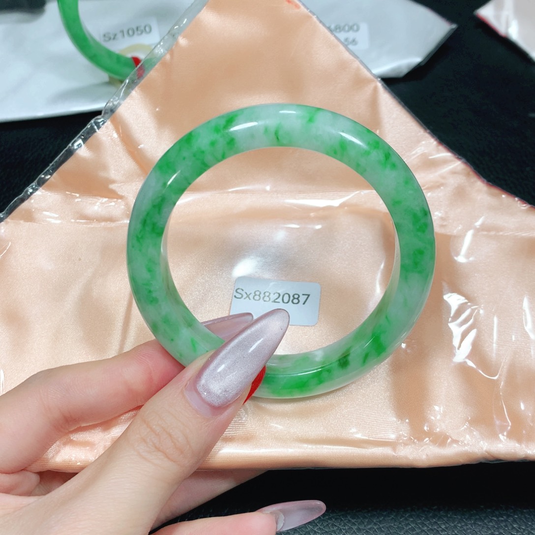 翡翠未镶嵌手镯Sx882087-04