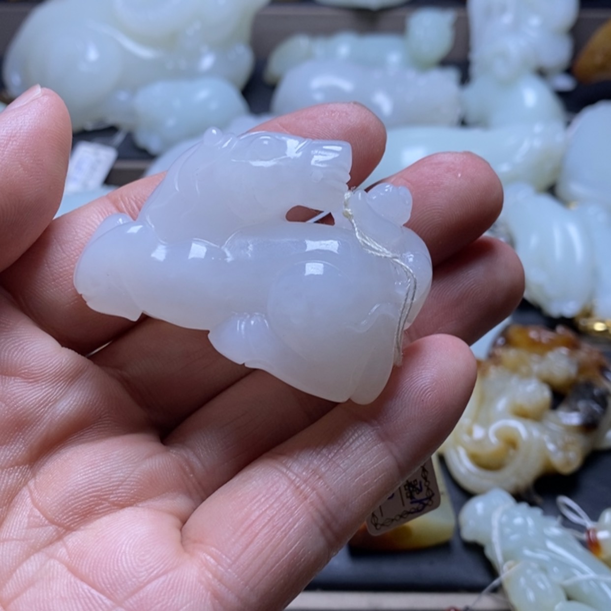 【闪购商品】和田玉（糖玉）颈饰未镶嵌