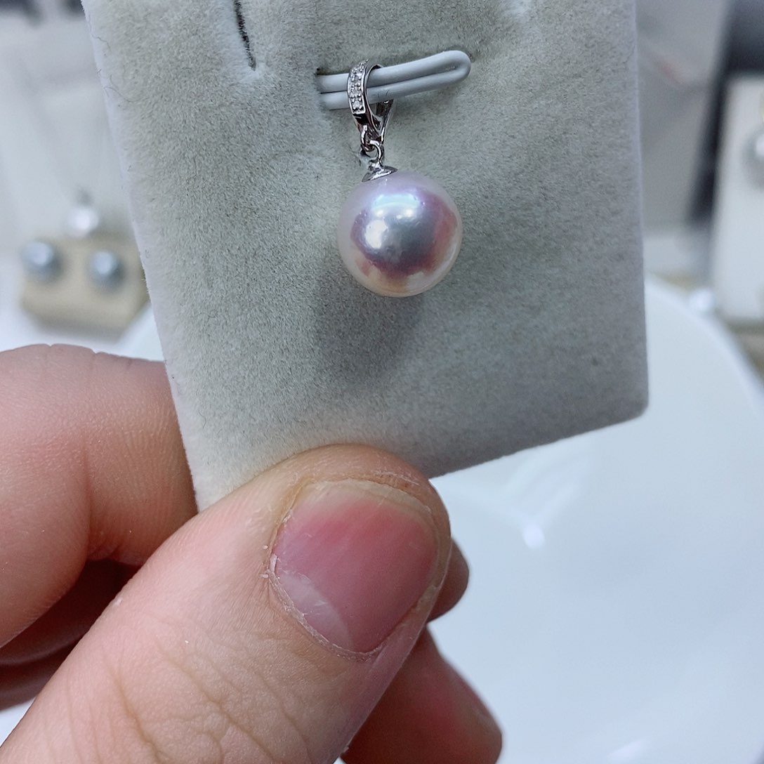 海水珍珠颈饰18K金镶嵌