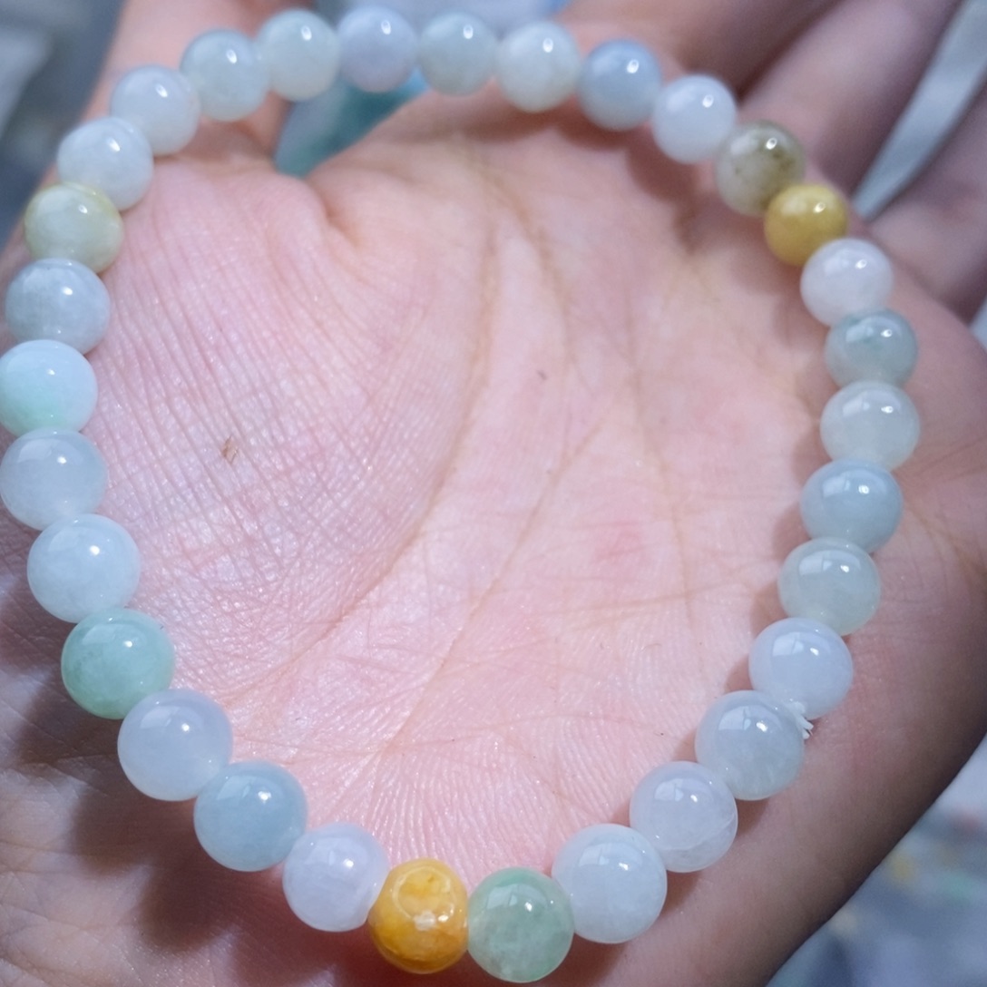 未镶嵌手串翡翠天然缅甸A货翡翠