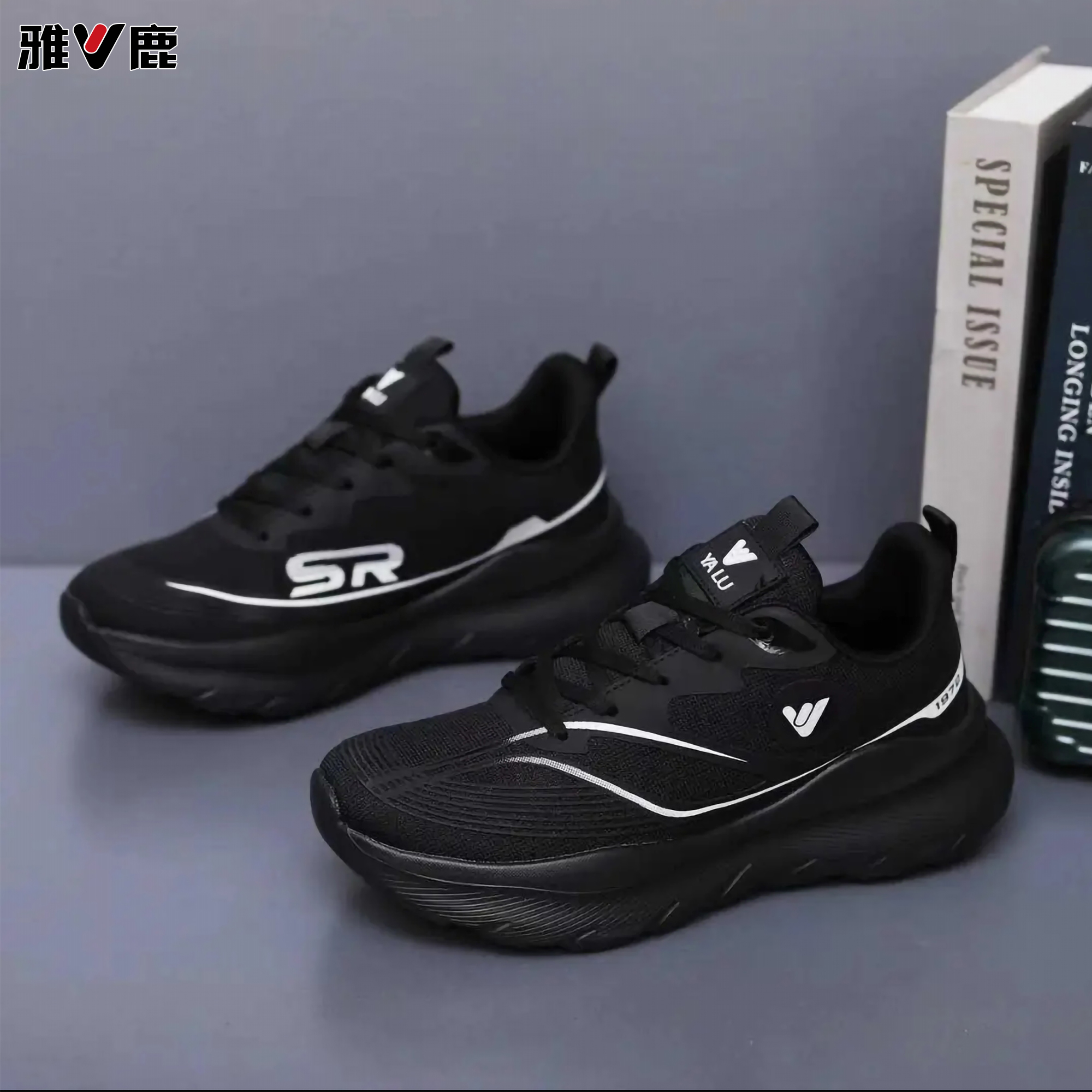 【豹哥专属】雅鹿秋冬加厚款运动鞋防滑耐磨男女跑步休闲鞋Y601款wl
