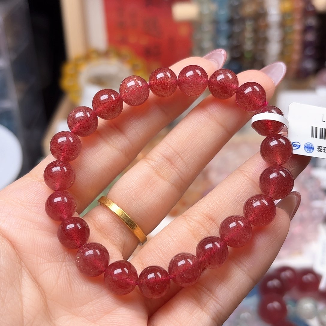 水晶手链未镶嵌草莓9.3