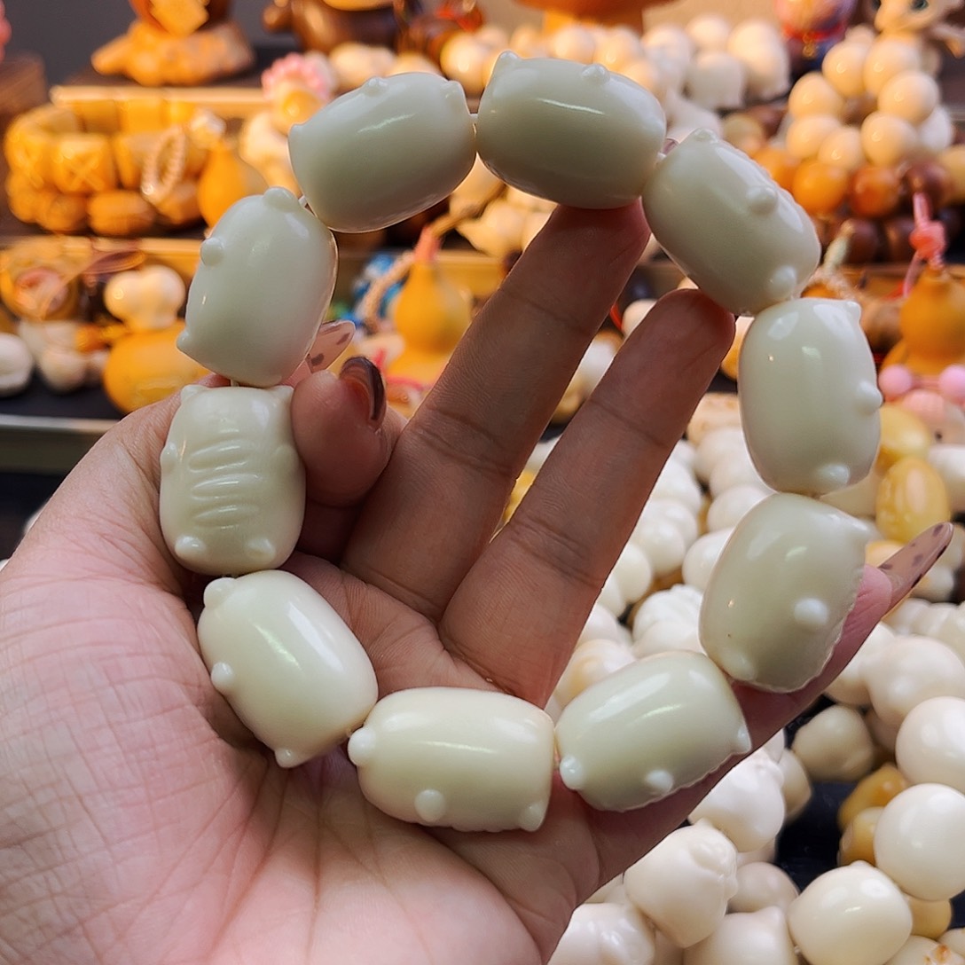 菩提根/象牙果手串法棍熊