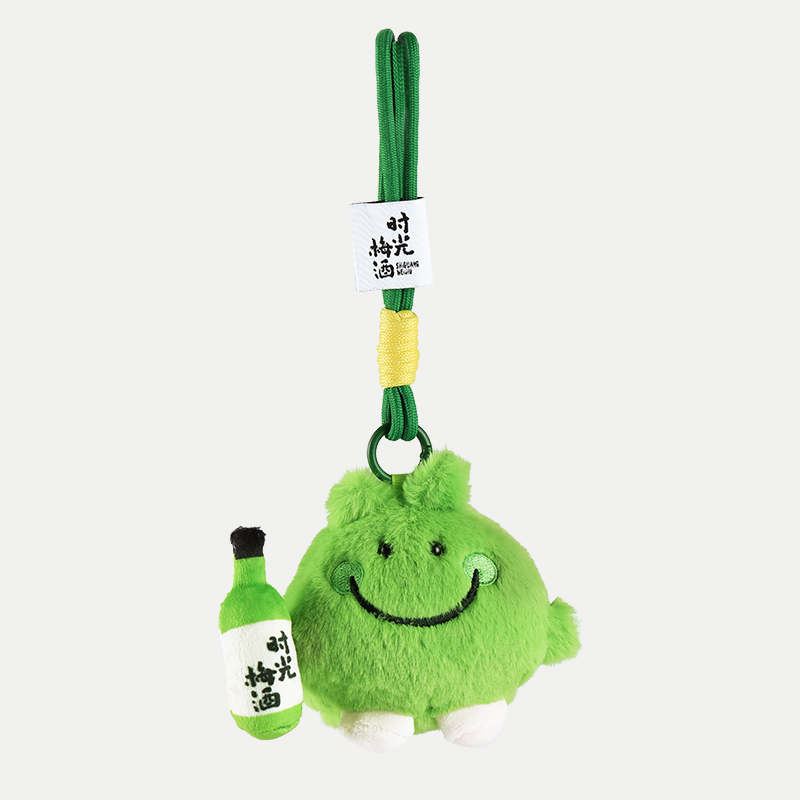 时光梅酒毛绒挂件-酒瓶