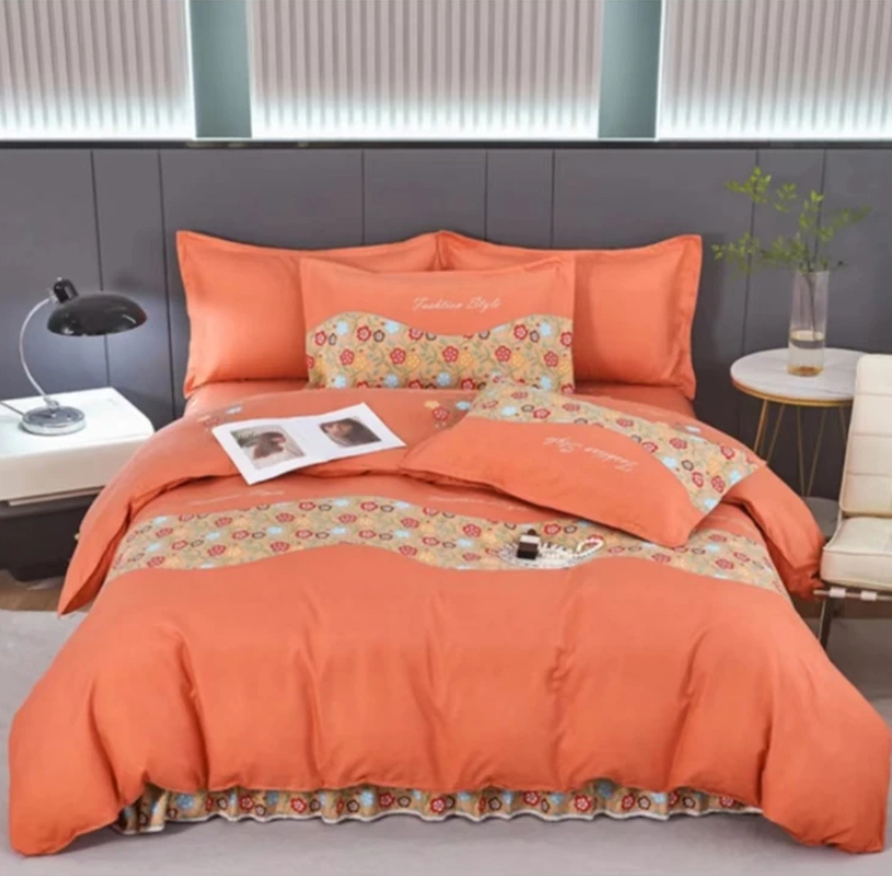 单人床单-【盛典花枝】尺寸：1.4*2.3米亲肤加厚印花四季款斜纹