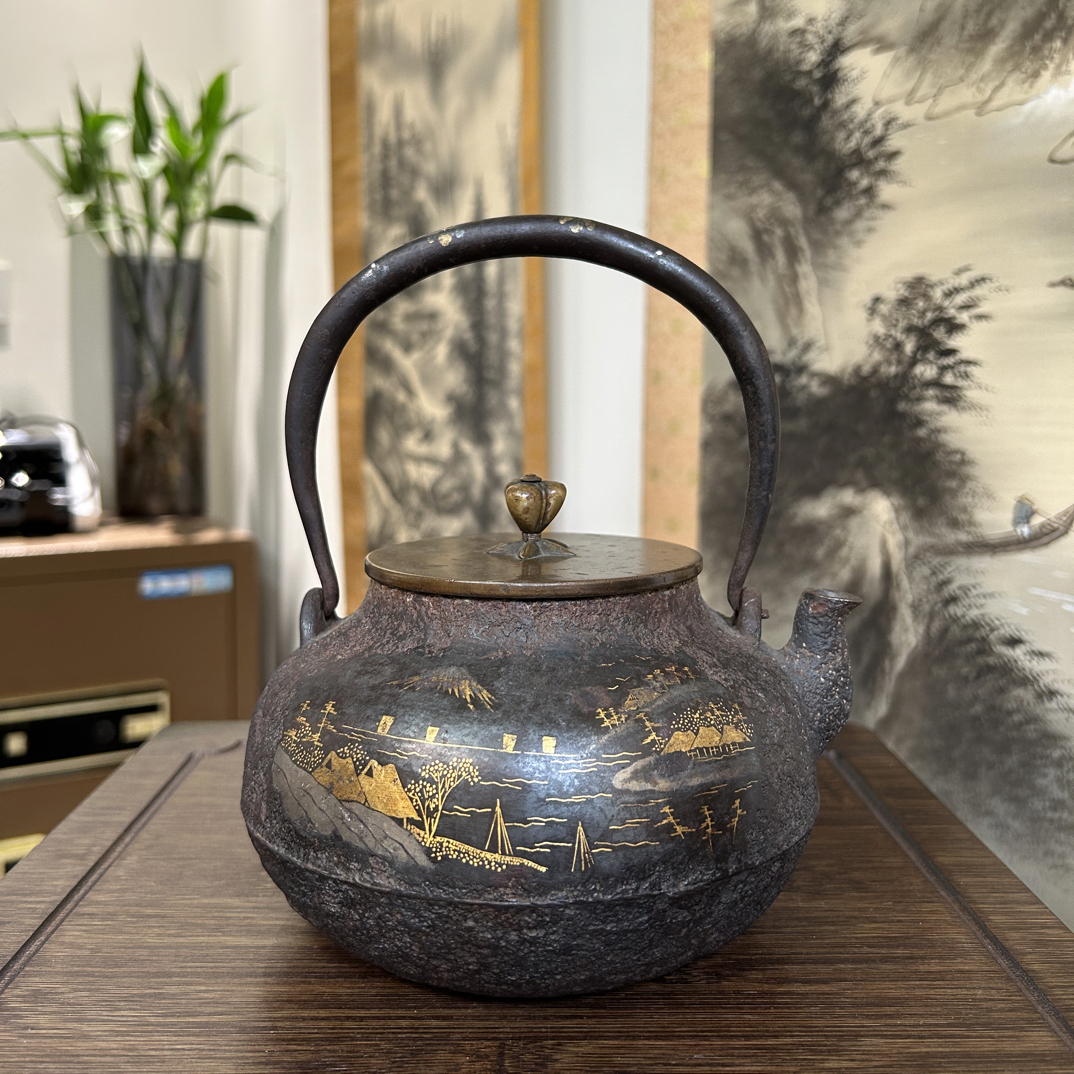 日本老铁壶雨宫作品