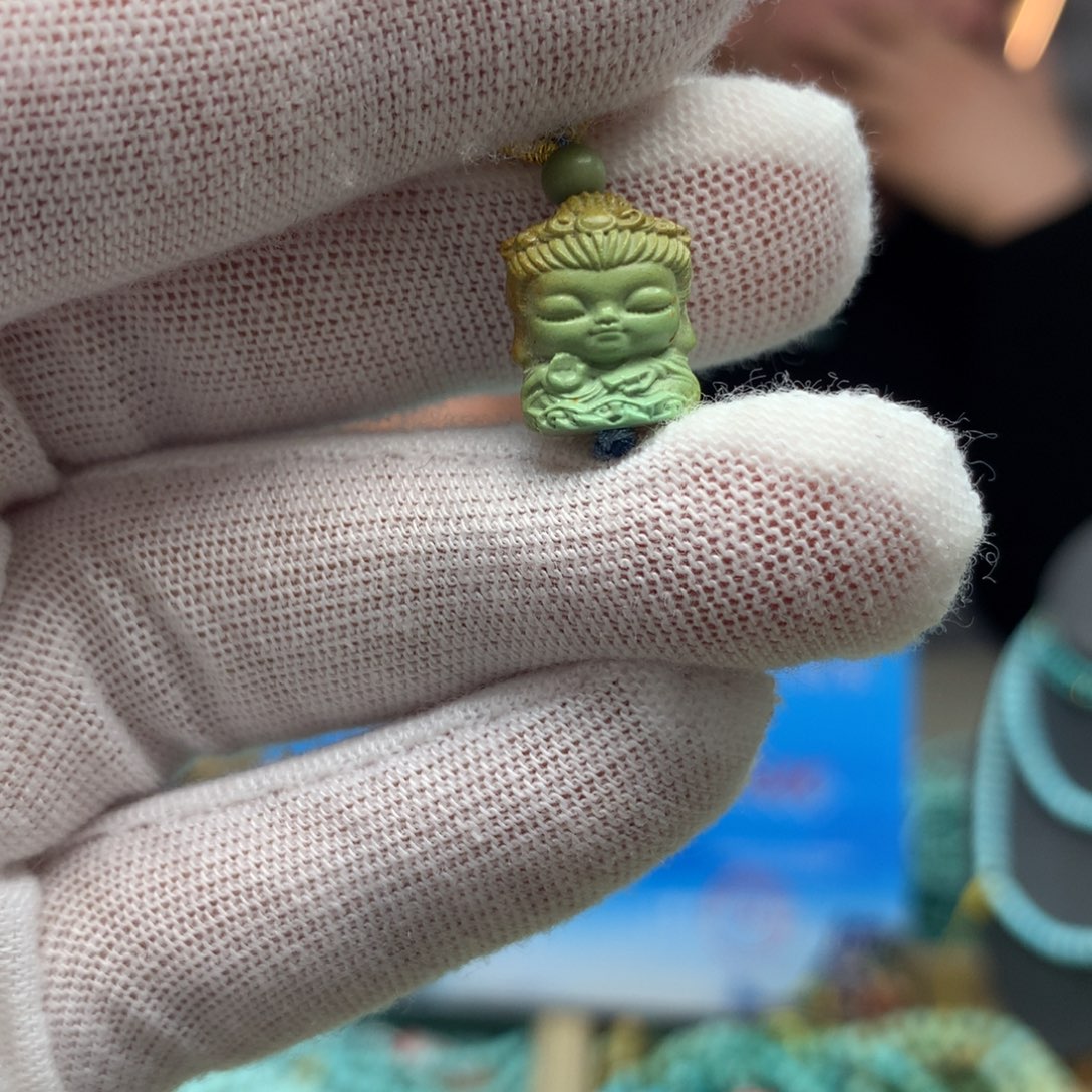 绿松石挂件未镶嵌