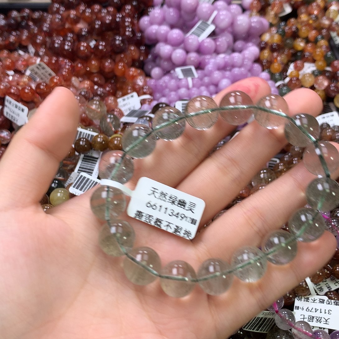 水晶手链未镶嵌，