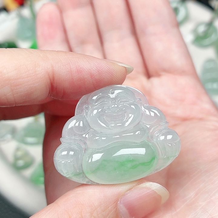 颈饰未镶嵌翡翠缅甸天然A货翡翠