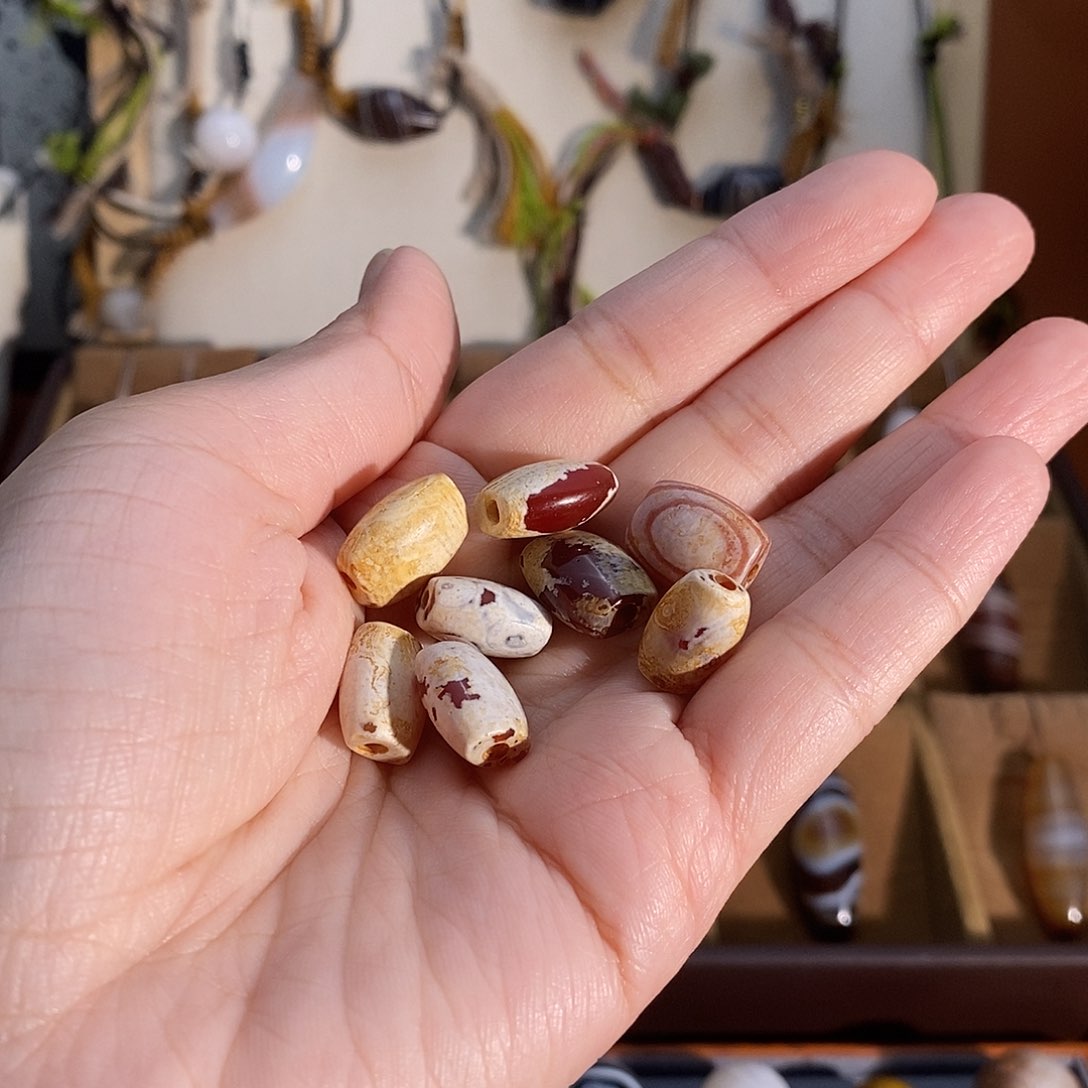 玛瑙/玉髓颈饰未镶嵌用****4