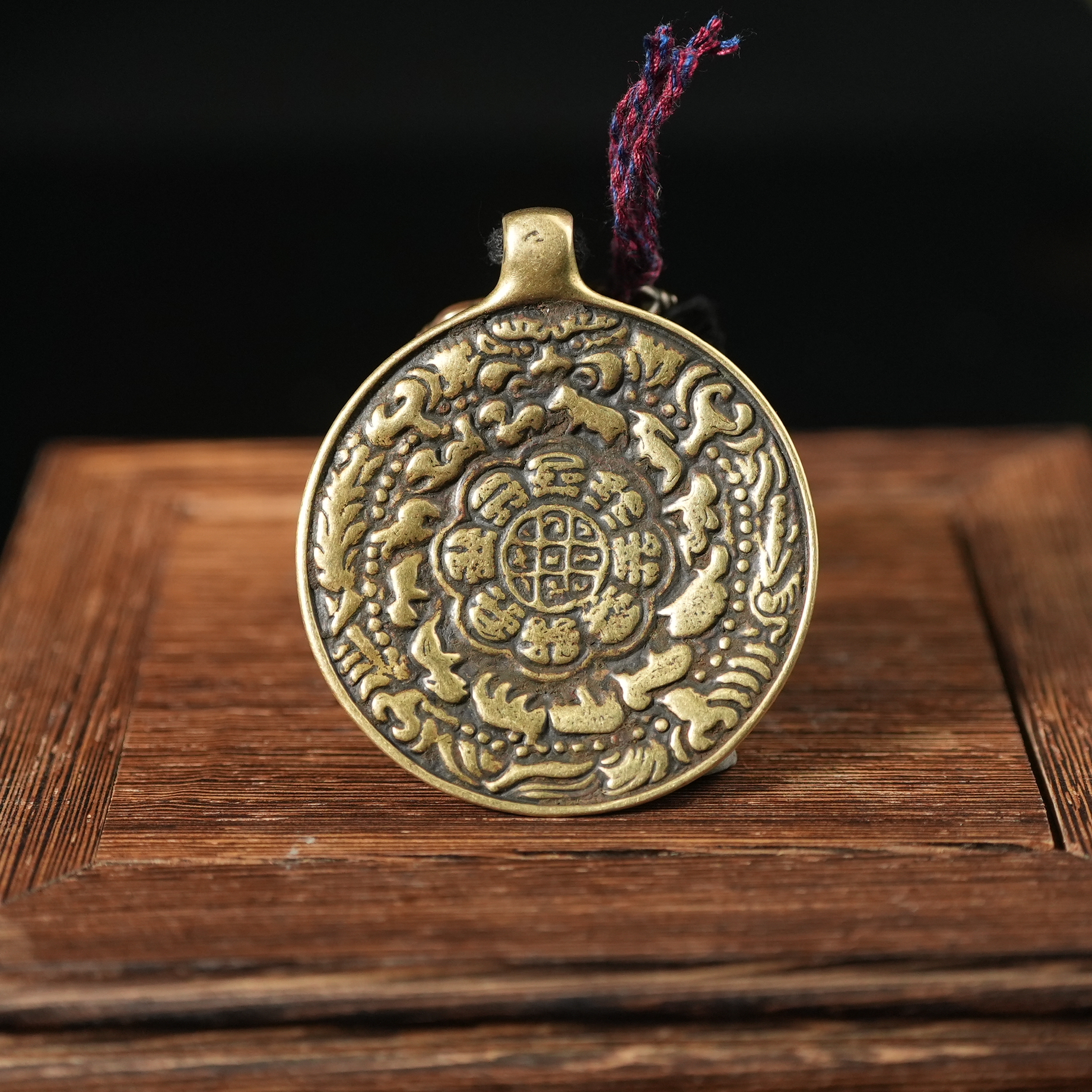 清代九宫八卦牌【古珠精选】AABS250519004