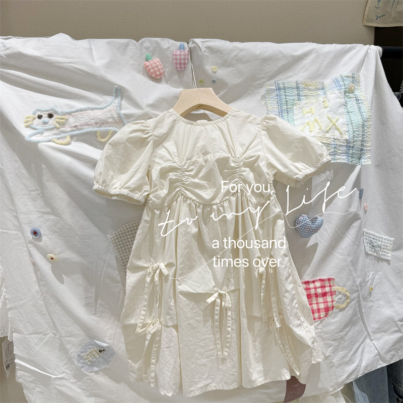 AC112~YX·25夏~蝴蝶结连衣裙X6132